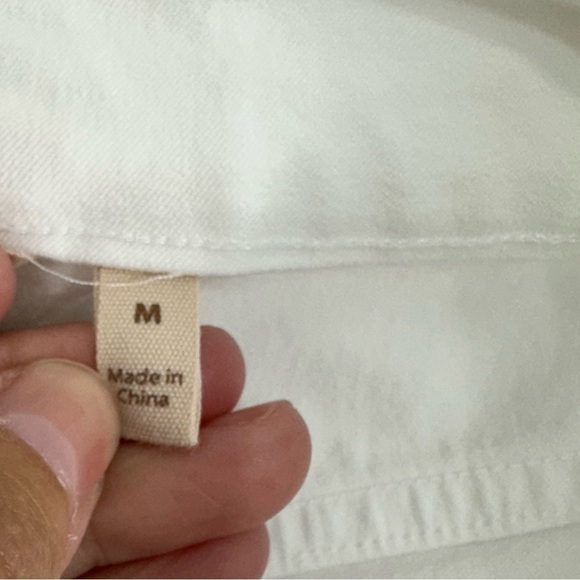 Soft surroundings white pants size M - Picture 8 of 9